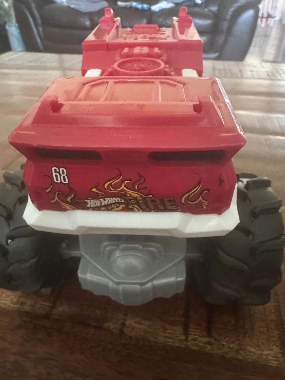 Hot wheels fire truck